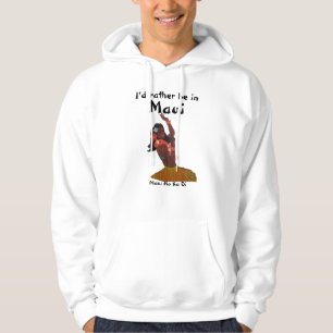 Moletom Com Capuz Eu Preferencialmente em Maui
