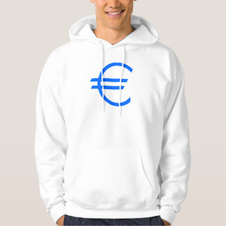 Moletom Com Capuz Euro, moeda, sinal, símbolo