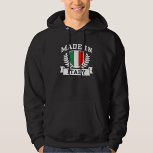 Moletom Com Capuz Feito em Italia
