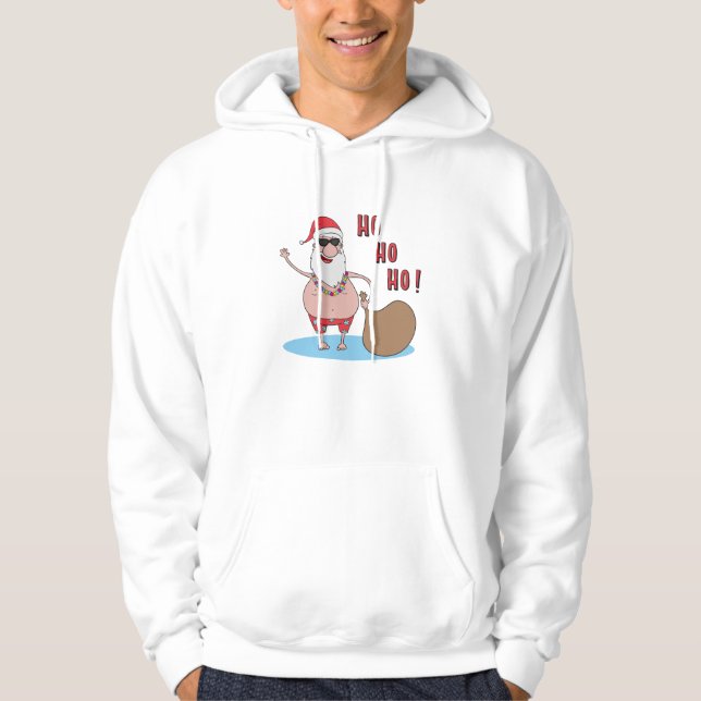 Moletom Com Capuz feliz natal (Frente)