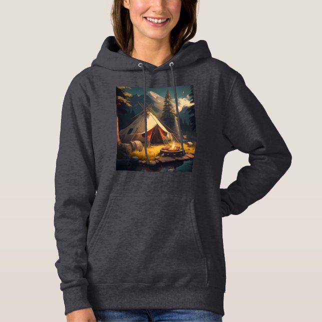 Moletom com Capuz Feminino (Frente)
