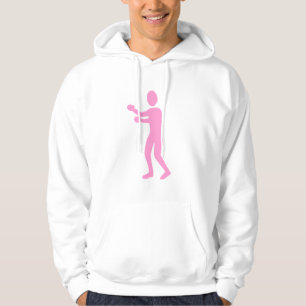 Moletom Com Capuz Figura in a box - Rosa