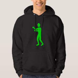 Moletom Com Capuz Figura in a box - Verde