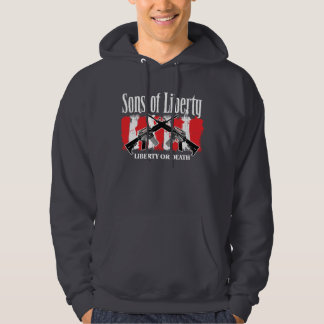 Moletom Com Capuz Filhos de hoodie unilateral da LIBERDADE OU da