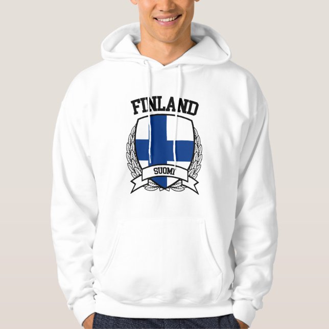 Moletom Com Capuz Finlândia (Frente)