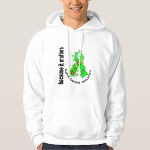 Moletom Com Capuz Fita 3 da flor da DOENÇA de LYME