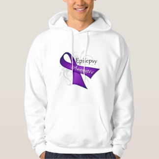 Moletom Com Capuz Fita de Sensibilização para a Epilepsia