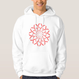 Moletom Com Capuz Flor Geométrico 02