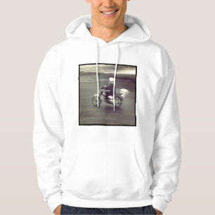 Moletom Com Capuz Foto Quadrada - Moto Rápida