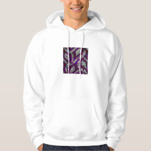 Moletom Com Capuz Fractal 37, Sweatshirt Hooded