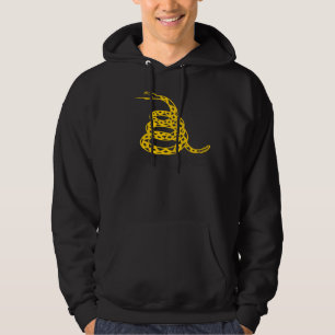 Moletom Com Capuz FreeOne Black "Don't Tread on Me" Hoodie