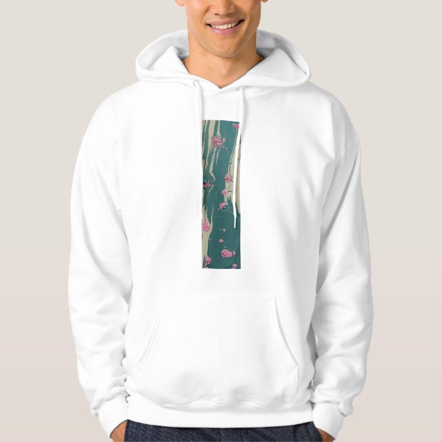 MOLETOM COM CAPUZ FUNGI ROXOS (Frente)