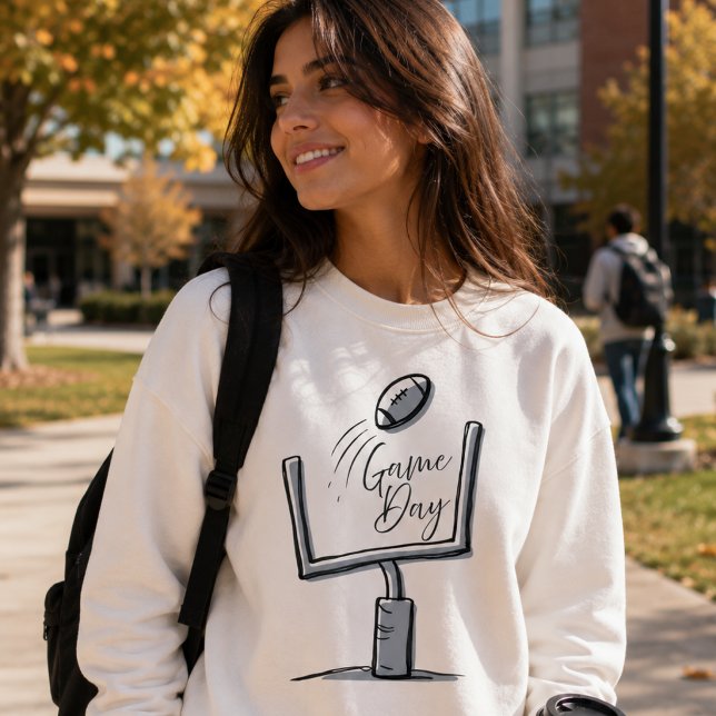Moletom com Capuz Game Day Goal Post Crewneck (Criador carregado)