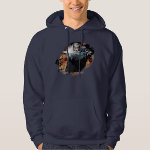 Moletom Com Capuz Gandalf Com Espada Em Batalha