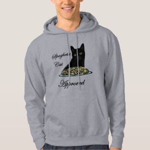 Moletom Com Capuz Gato dos espaguetes aprovado