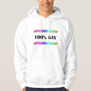 Moletom Com Capuz gay de 100%
