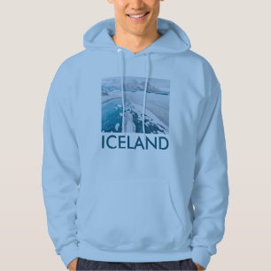 Moletom Com Capuz Gelo de glaciar congelado, Islândia