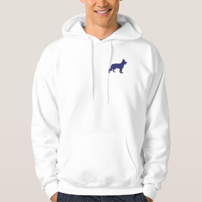 Moletom Com Capuz German shepherd (Frente)
