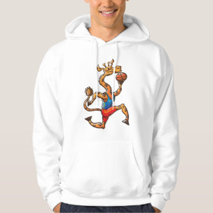 Moletom Com Capuz Girafa do basquetebol
