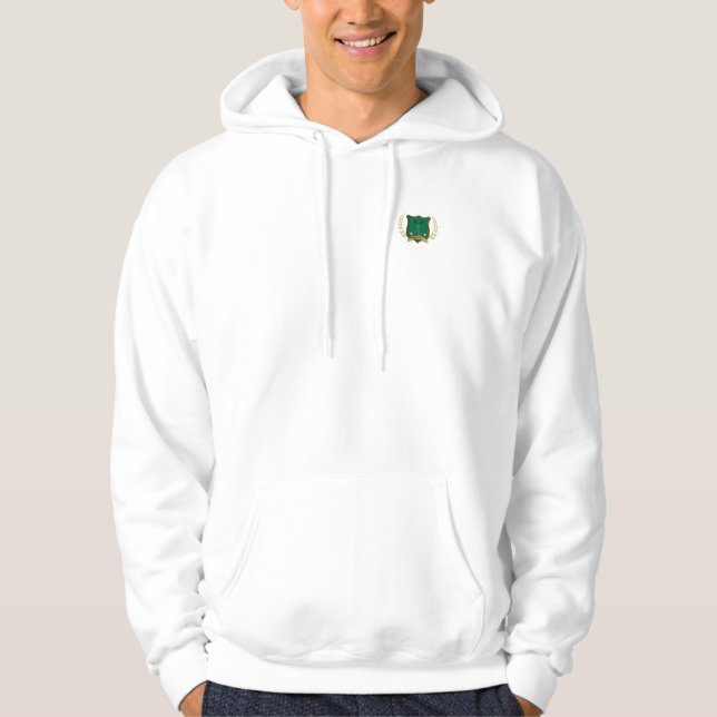 Moletom Com Capuz GOLF Crest com Laurel Wreath e Clubs (Frente)