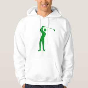 Moletom Com Capuz Golfe - Verde-Grama