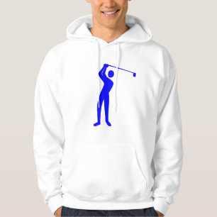 Moletom Com Capuz Golfing - azul