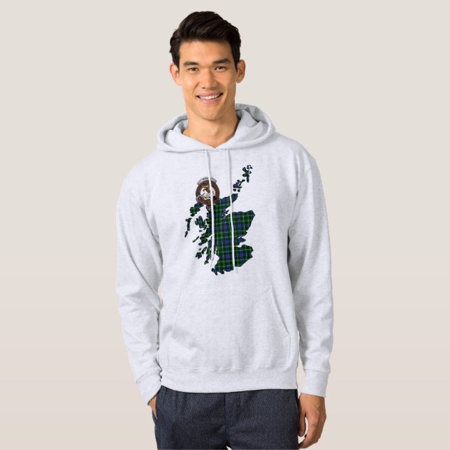 Moletom Com Capuz Graham Clan Crachá Adult Hoodie (Frente Completa)