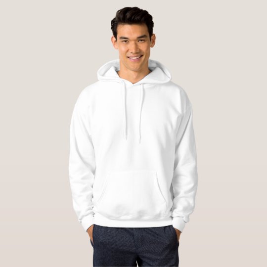 Moletom com Capuz Básico, Branco