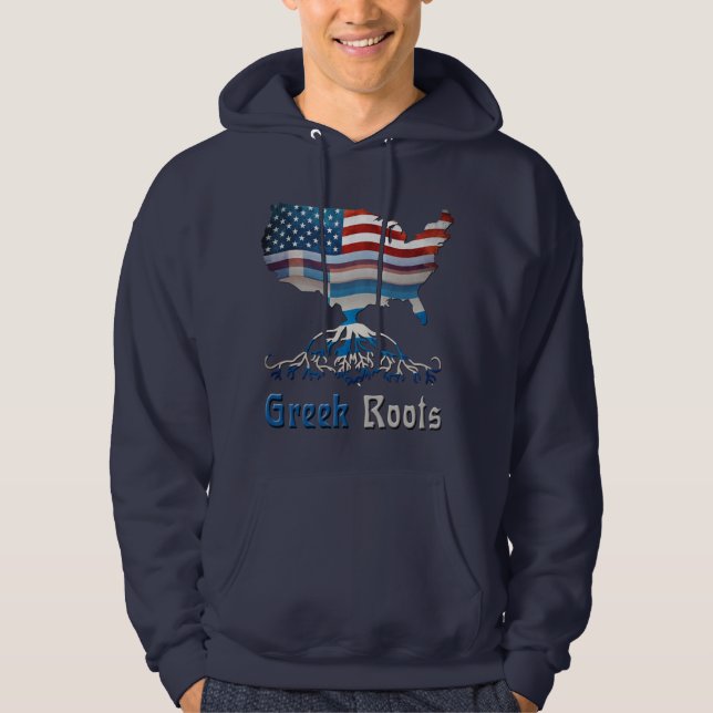 Moletom Com Capuz Grego Americano Ancestrais Hoodies (Frente)
