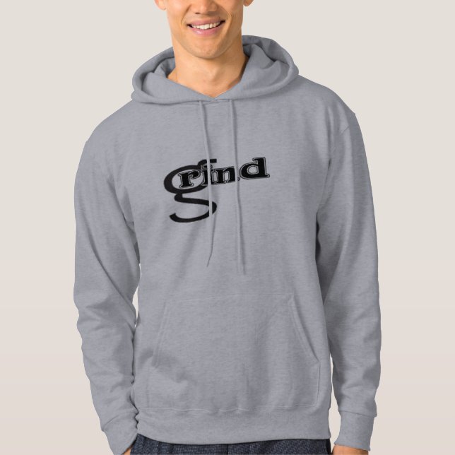 Moletom Com Capuz Grind Skateboard Hoodie (Frente)