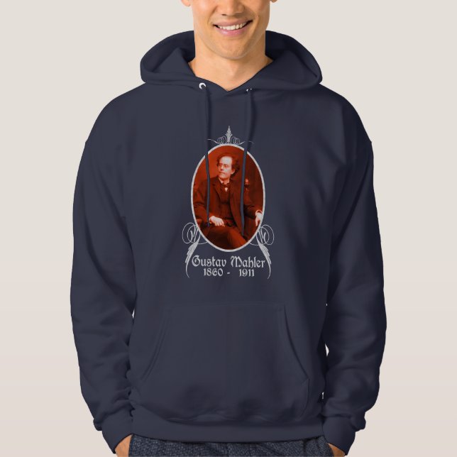 Moletom Com Capuz Gustav Mahler (Frente)