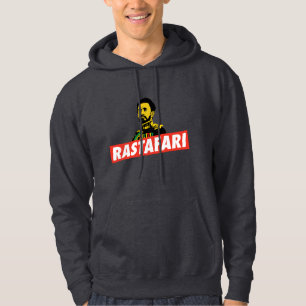 Moletom Com Capuz Haile Selassie j - HIM Emperor - reggae Hoodie -