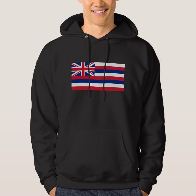 Moletom Com Capuz Hawaii Flag (Frente)
