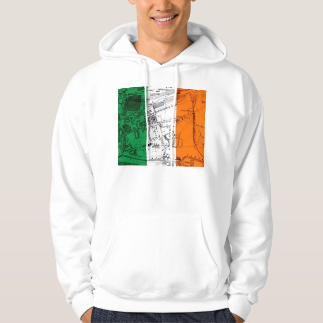 Moletom Com Capuz Herança do irlandês de Garngad (Frente)