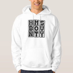 Moletom Com Capuz HMS Bounty, Navio Literário