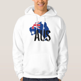 Moletom Com Capuz Hoodie australiano da bandeira
