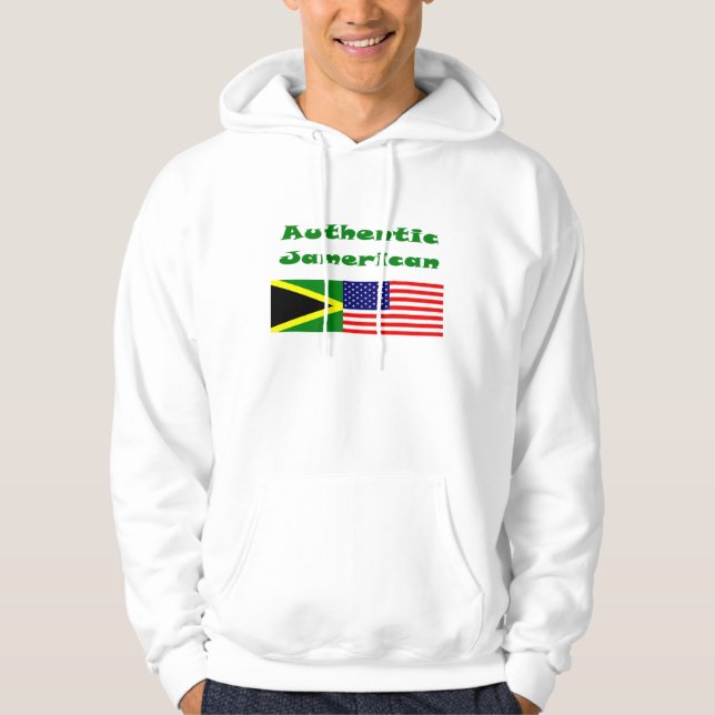 Moletom Com Capuz Hoodie autêntico de Jamerican (Frente)