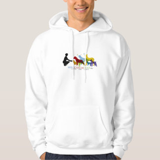 Moletom Com Capuz Hoodie com logotipo colorido