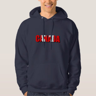 Moletom Com Capuz Hoodie com logotipo de Canadá