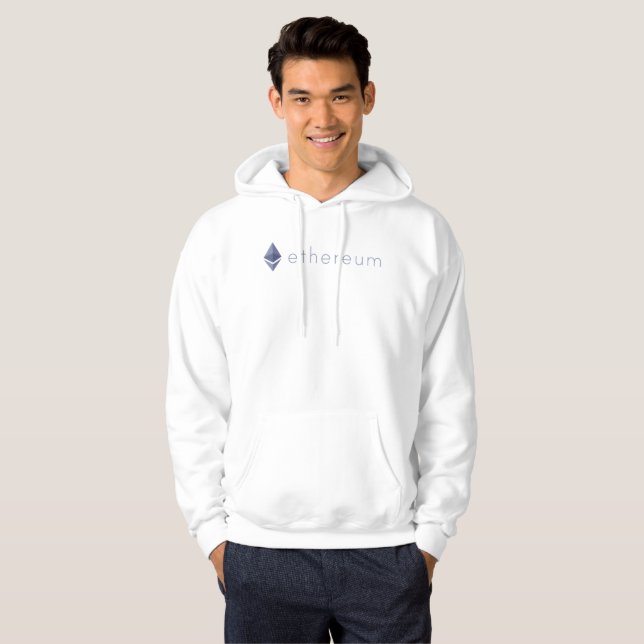 Moletom Com Capuz Hoodie cripto de Cryptocurrency do símbolo do (Frente Completa)