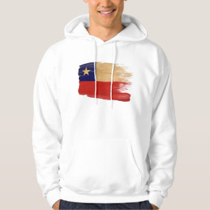 Moletom Com Capuz Hoodie da bandeira do Chile