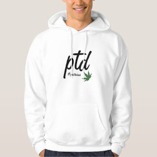 Moletom Com Capuz Hoodie da camisola do #passthedank de PTD