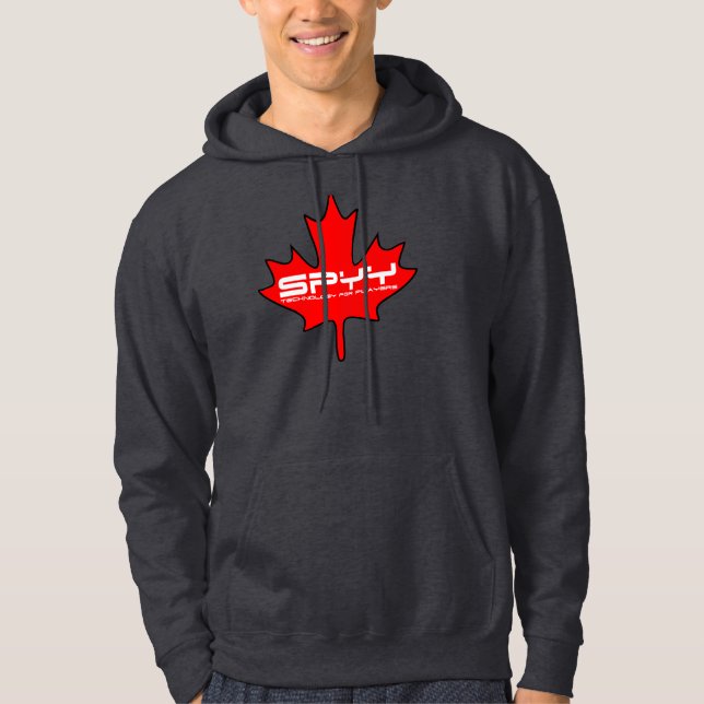 Moletom Com Capuz Hoodie da folha de SPYY (Frente)