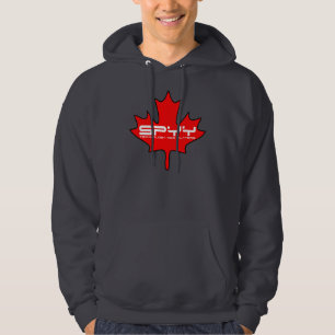 Moletom Com Capuz Hoodie da folha de SPYY