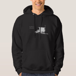 Moletom Com Capuz Hoodie da obscuridade da praia de Veneza