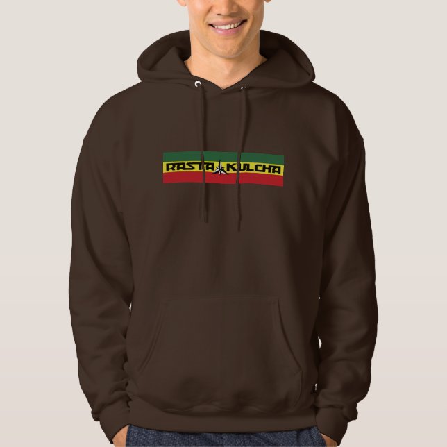 Moletom Com Capuz Hoodie da vitória de Rasta Kulcha "estrela" (Frente)