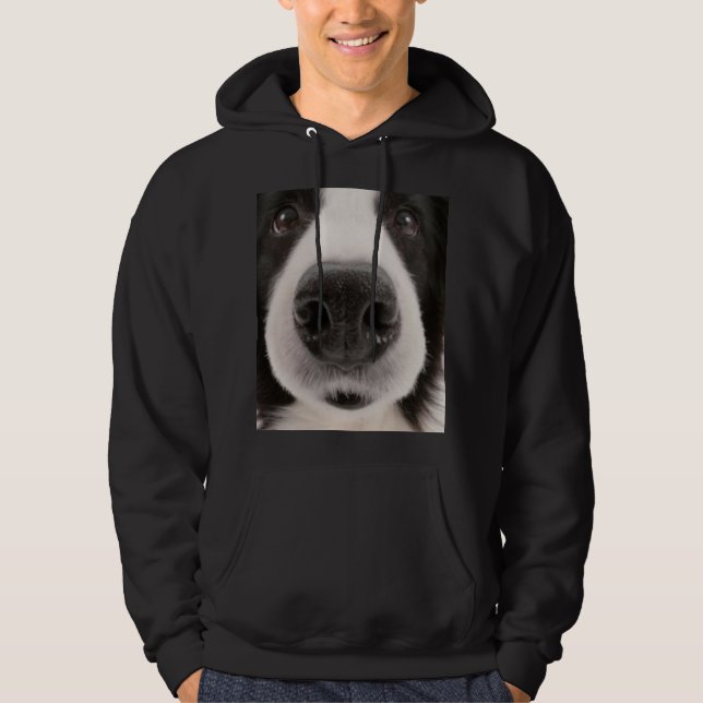 Moletom Com Capuz Hoodie de border collie (Frente)
