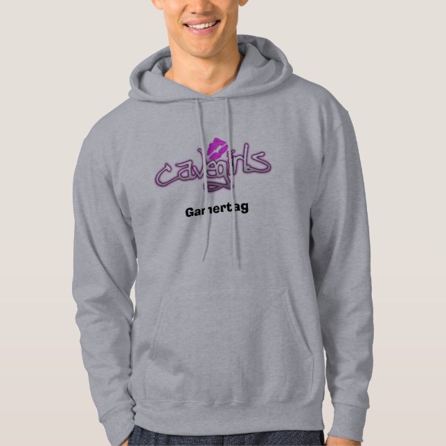 Moletom Com Capuz Hoodie de Cavegirl (Frente)