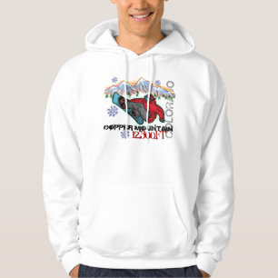 Moletom Com Capuz Hoodie de cobre do fragmento do snowboarder de