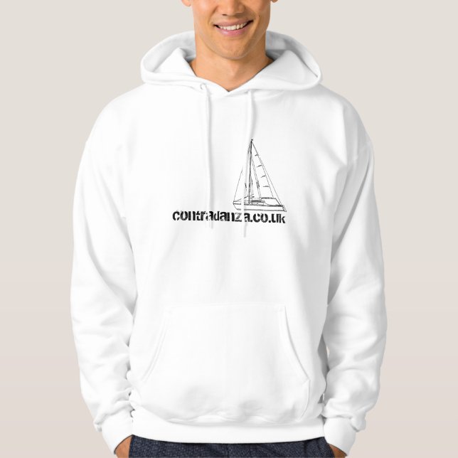 Moletom Com Capuz hoodie de Contradanza.co.uk (Frente)
